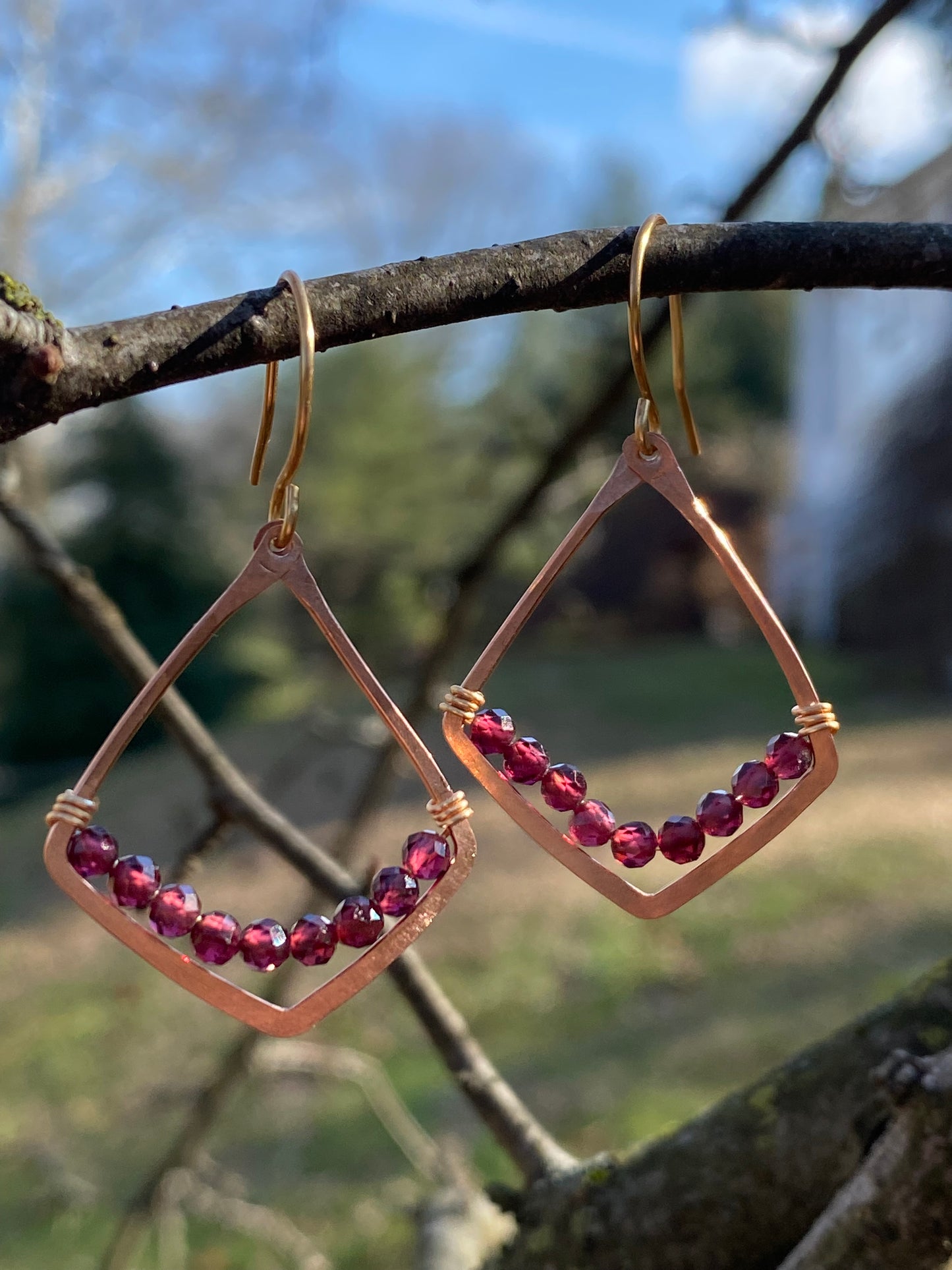 garnet and copper kites