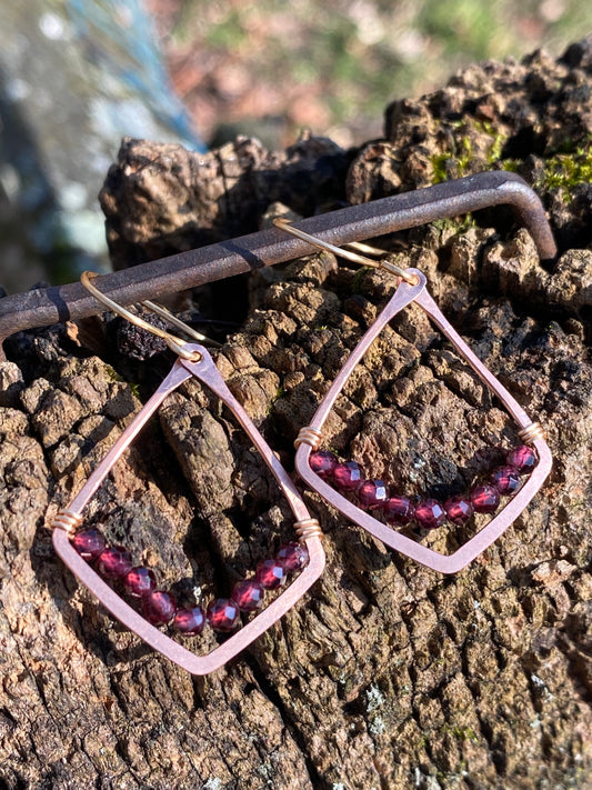 garnet and copper kites