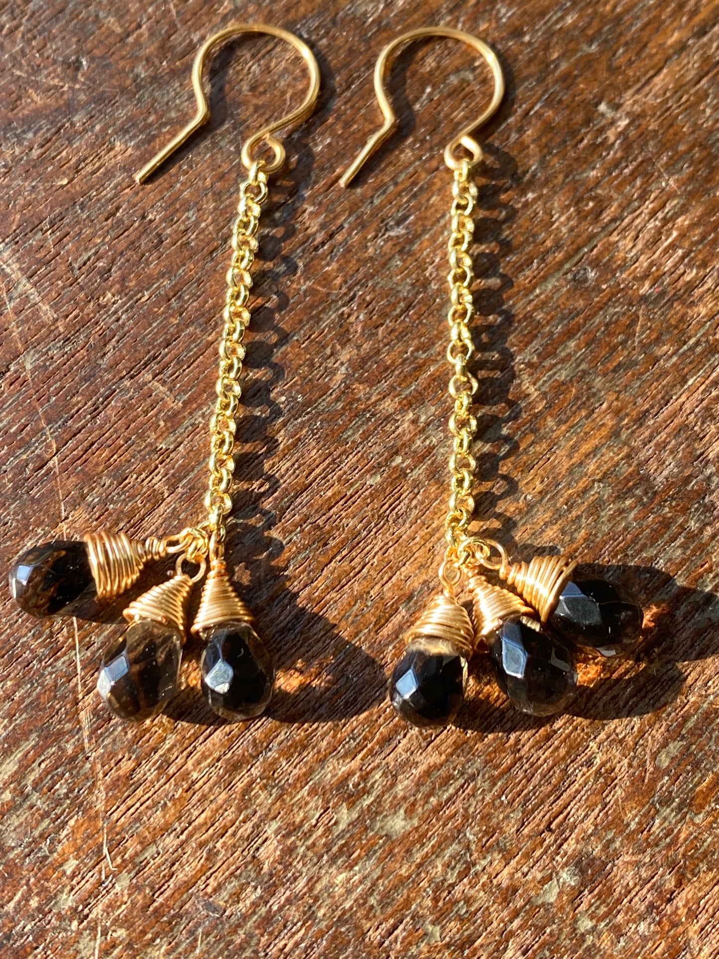 smoky quartz clusters