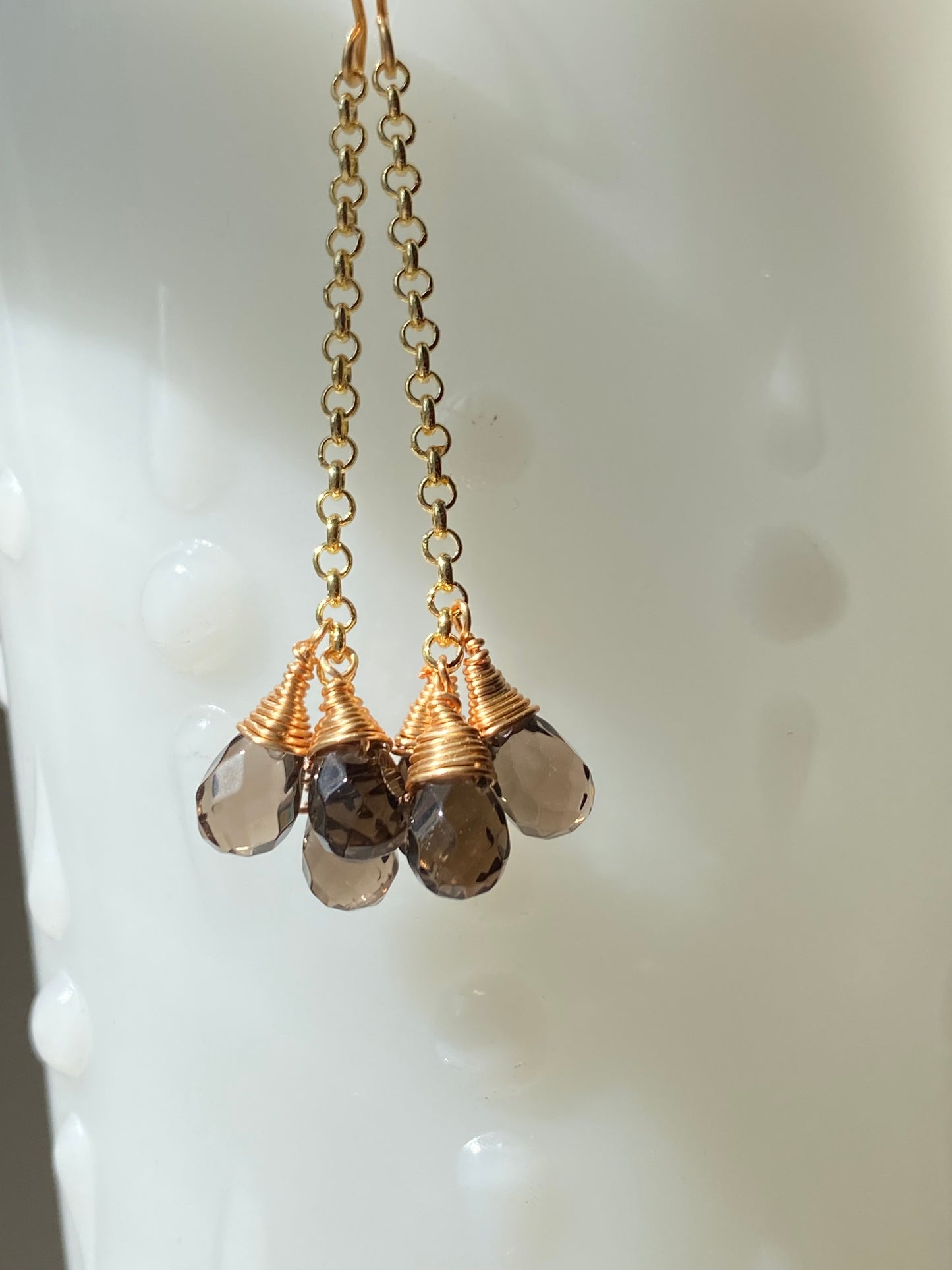 smoky quartz clusters