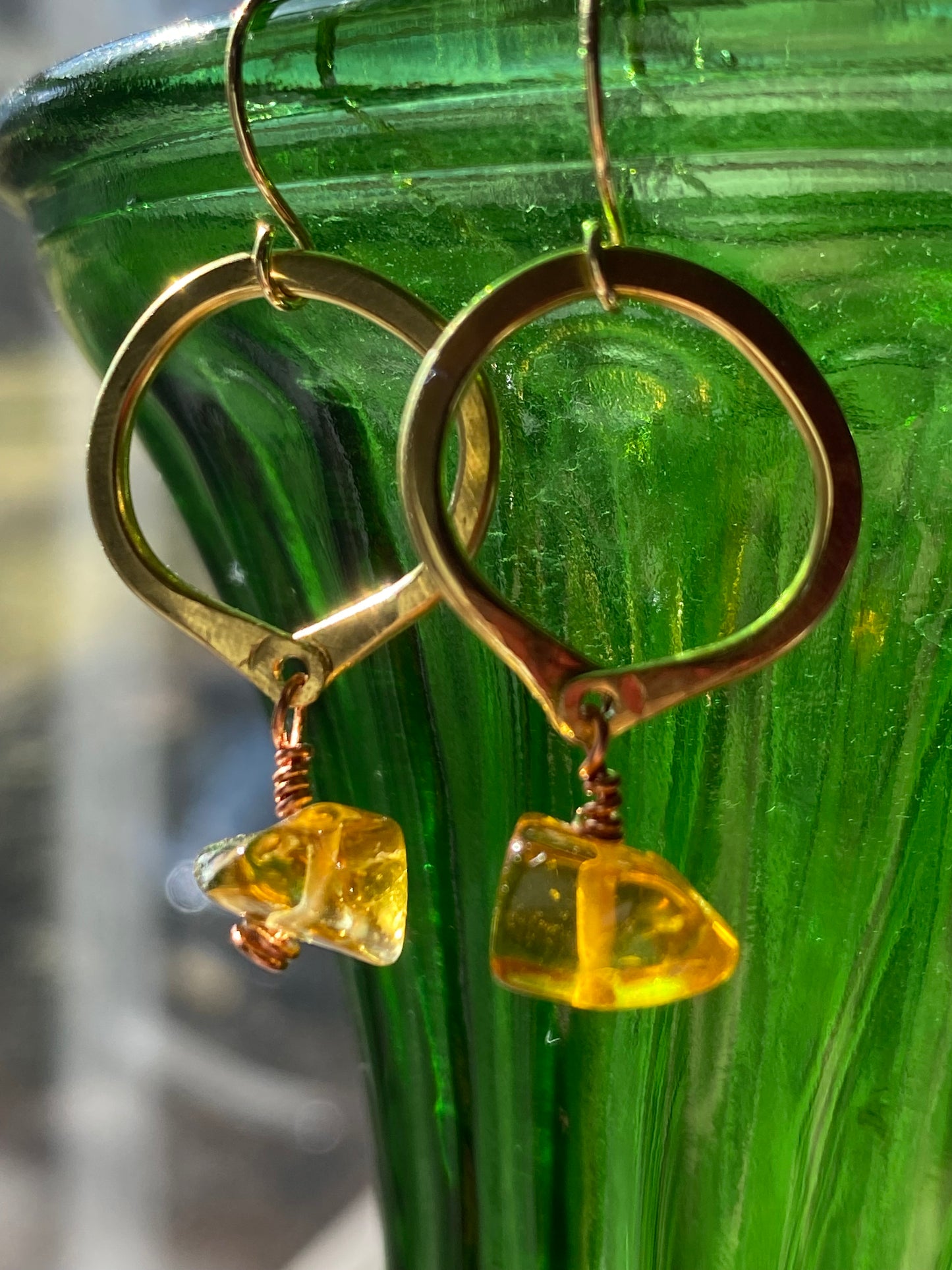 charmed link with citrine