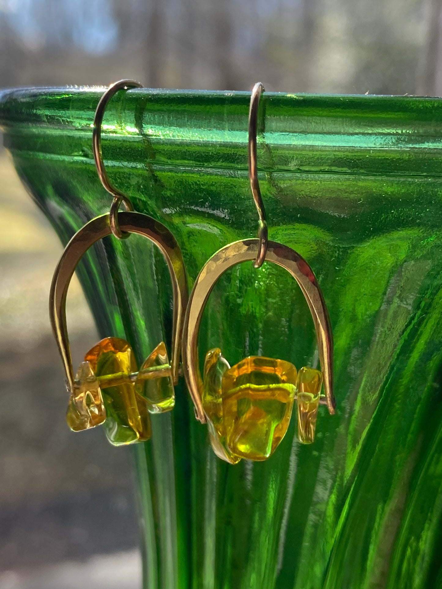 horseshoes with citrine
