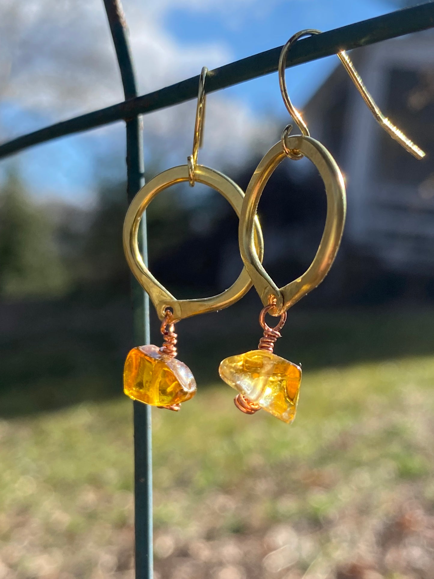 charmed link with citrine